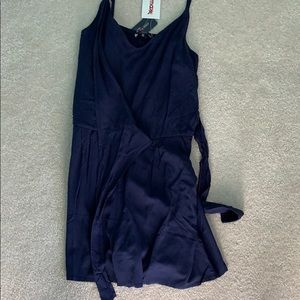 Navy blue romper